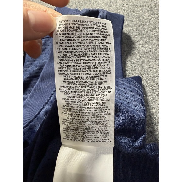 Paris Saint Germain x Air Jordan PSG Mesh Jersey Men's XL Navy Blue - Picture 10 of 13